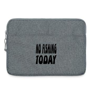 Angling - Laptop bag 15" - heather grey - Front
