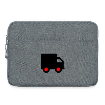 camion - Sacoche pour ordinateur portable 15 pouces - gris chiné - Devant