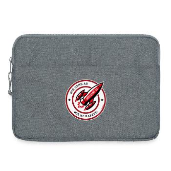 Jahrgang 26 – Wir Gehn Ab Wie Ne Rakete! (POS Red) - Laptoptasche 15" - Grau meliert - Vorne