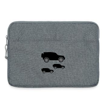 Autos - Laptoptasche 15" - Grau meliert - Vorne
