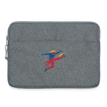 Tournoi sportif Epic Soccer Player Graphic 2026 - Sacoche pour ordinateur portable 15 pouces - gris chiné - Devant