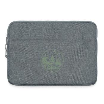 Baltic Sea Wave Ship Sailboat Coasts Love - Laptop bag 15" - heather grey - Front