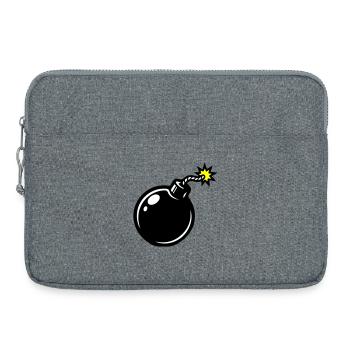 Bomb Comic - Sacoche pour ordinateur portable 15 pouces - gris chiné - Devant