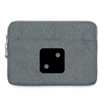 Dit - Sacoche pour ordinateur portable 15 pouces - gris chiné - Devant