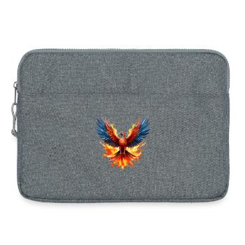 Phoenix Fire Flight Color Wings - Laptop bag 15" - heather grey - Front