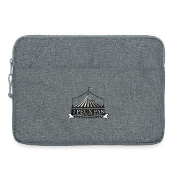 J PEUX PAS J AI CIRQUE - Sacoche pour ordinateur portable 15 pouces - gris chiné - Devant