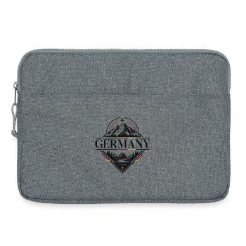 Deutschland Print Outdoor - Laptoptasche 15" - Grau meliert - Vorne