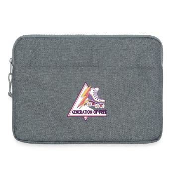 Génération de Freedom SkateLogo - Sacoche pour ordinateur portable 15 pouces - gris chiné - Devant