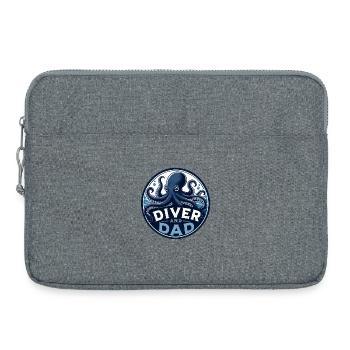 DAD - Laptop bag 15" - heather grey - Front
