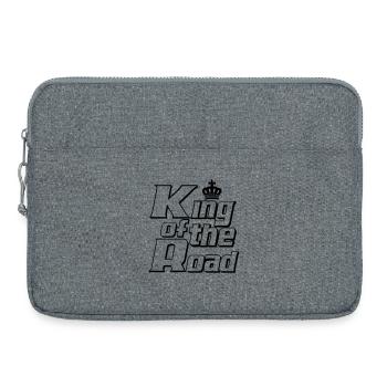 LKW Fahrer,LKW ,Trucker Fun King of the ..(25) - Laptoptasche 15" - Grau meliert - Vorne