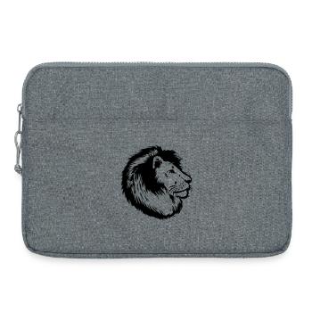 lion - Laptoptasche 15" - Grau meliert - Vorne