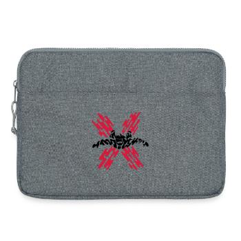 skydiver extreme - Sacoche pour ordinateur portable 15 pouces - gris chiné - Devant