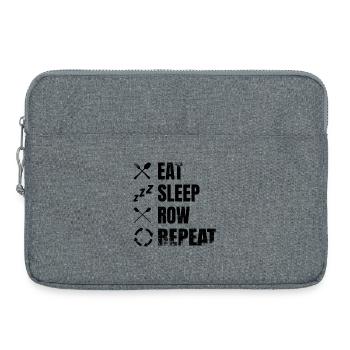 Rowing Procedure - Laptop bag 15" - heather grey - Front