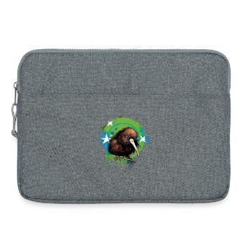 Kiwi - Laptoptasche 15" - Grau meliert - Vorne