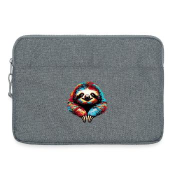 Faultier - Laptoptasche 15" - Grau meliert - Vorne