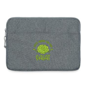 Maintenant, nous avons la salade - Sacoche pour ordinateur portable 15 pouces - gris chiné - Devant