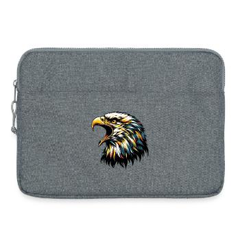 Aigle - Sacoche pour ordinateur portable 15 pouces - gris chiné - Devant