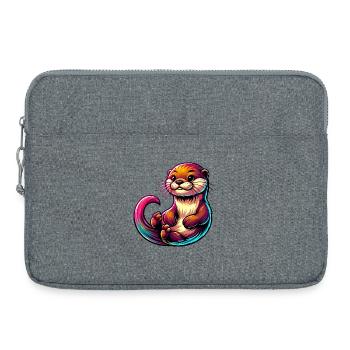 Otter - Laptop bag 15" - heather grey - Front