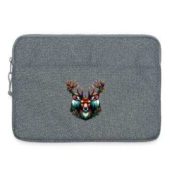 Cerf - Sacoche pour ordinateur portable 15 pouces - gris chiné - Devant