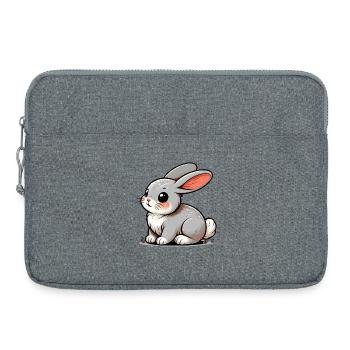 Rabbit - Laptop bag 15" - heather grey - Front