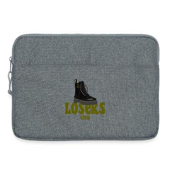 Hate this town Losers city doc edition - Sacoche pour ordinateur portable 15 pouces - gris chiné - Devant