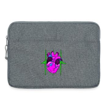 Beastly Beat - Laptoptasche 15" - Grau meliert - Vorne