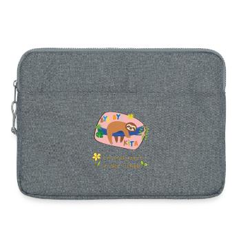bye bye Kita - Laptop bag 15" - heather grey - Front