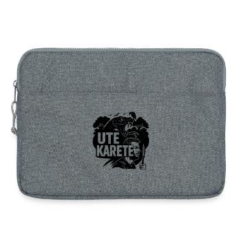 Ute Karete - Laptoptasche 15" - Grau meliert - Vorne