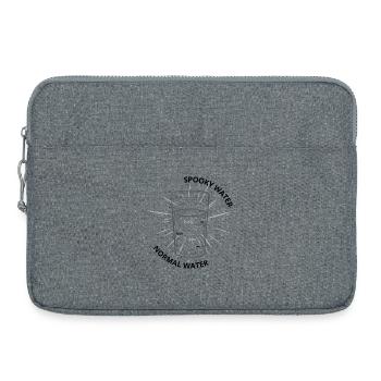 Spooky Water It’s Like Normal Water But Has Boos - Laptop bag 15" - heather grey - Front