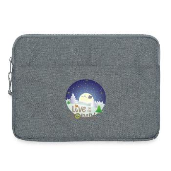 Winter magic Live in the Moment - Laptop bag 15" - heather grey - Front