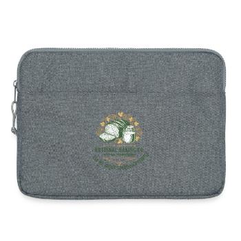 Pain au levain Artisnal Baking Me Demandez-moi à propos - Sacoche pour ordinateur portable 15 pouces - gris chiné - Devant