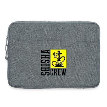 Shisha Crew - Laptop bag 15" - heather grey - Front