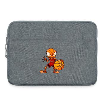 Basketball Ants - Laptop bag 15" - heather grey - Front