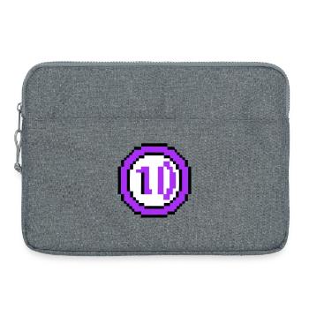 Arcade Münze 10 Jahre Jubiläum - Laptoptasche 15" - Grau meliert - Vorne