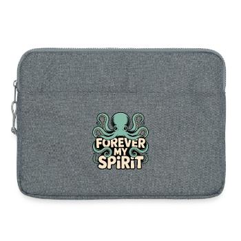 Oktopus für immer mein Spirit - Sacoche pour ordinateur portable 15 pouces - gris chiné - Devant