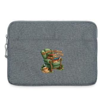 Club des présidents de chapitre - Sacoche pour ordinateur portable 15 pouces - gris chiné - Devant
