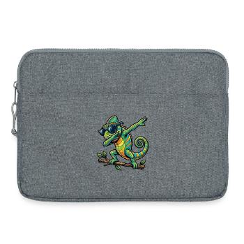 Escarpage du Caméléon - Sacoche pour ordinateur portable 15 pouces - gris chiné - Devant