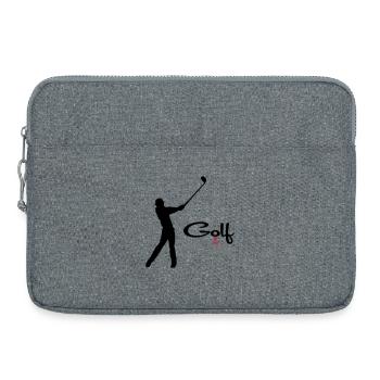 golf - Sacoche pour ordinateur portable 15 pouces - gris chiné - Devant
