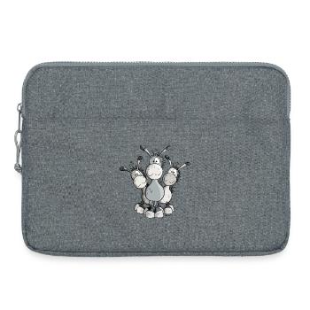 Das Esel Team - Laptoptasche 15" - Grau meliert - Vorne