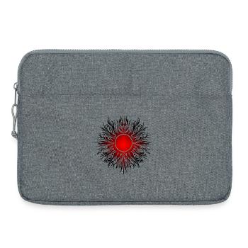 Mittsommer Sonne Sommer - Laptoptasche 15" - Grau meliert - Vorne