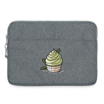 Matcha IceCream - Laptoptasche 15" - Grau meliert - Vorne