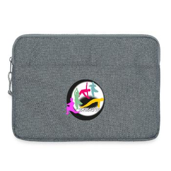 Yoga Logo - Sacoche pour ordinateur portable 15 pouces - gris chiné - Devant