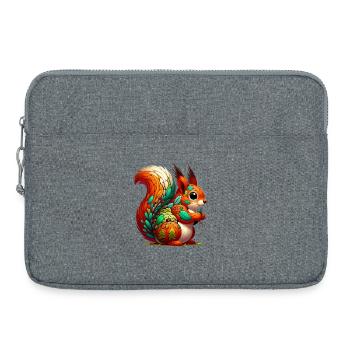 Squirrel - Laptop bag 15" - heather grey - Front