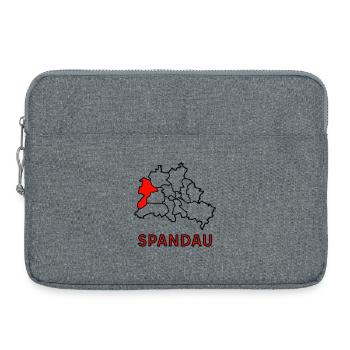 SPANDAU, a district of Berlin - Laptop bag 15" - heather grey - Front