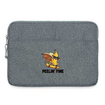 Skate Banana - Laptop bag 15" - heather grey - Front