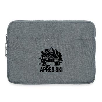 Après Ski Outfit - Laptop bag 15" - heather grey - Front