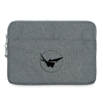 Origami 2 - Sacoche pour ordinateur portable 15 pouces - gris chiné - Devant