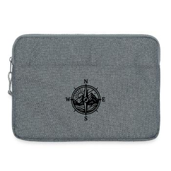 Nature - Sacoche pour ordinateur portable 15 pouces - gris chiné - Devant