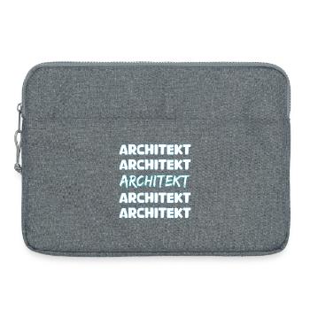 Architect as a job - Laptop bag 15" - heather grey - Front