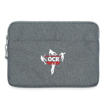 OCR Minimal – Sauberes Hindernisdesign - Laptoptasche 15" - Grau meliert - Vorne
